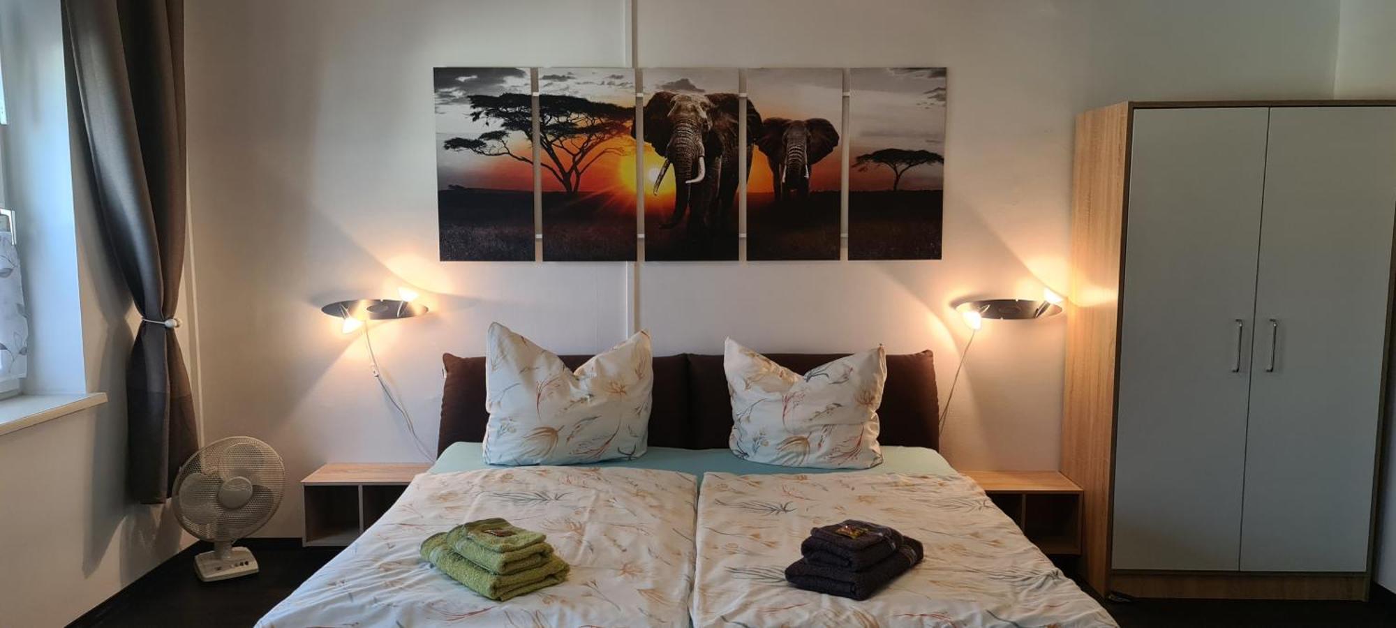 Gaesteappartements "Purefitness" Am Elberadweg In Tangermunde Ruang foto